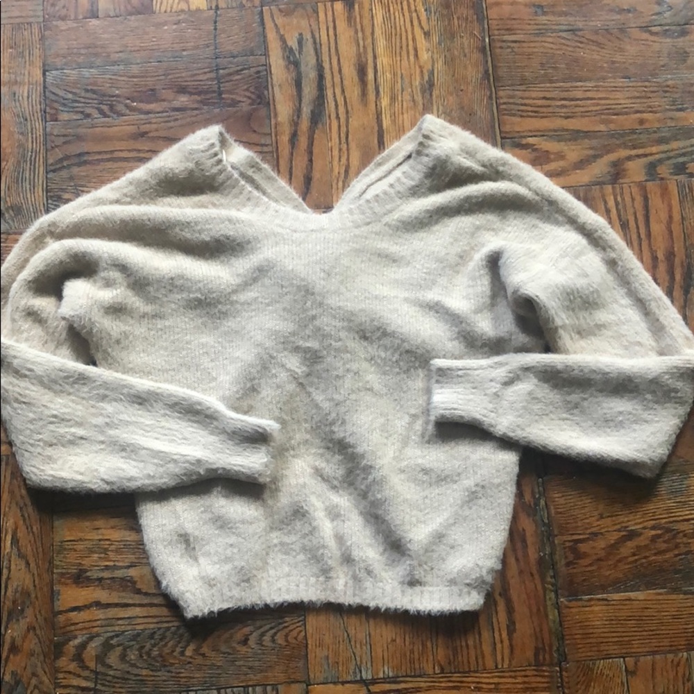 Crop  long sleeve shirt